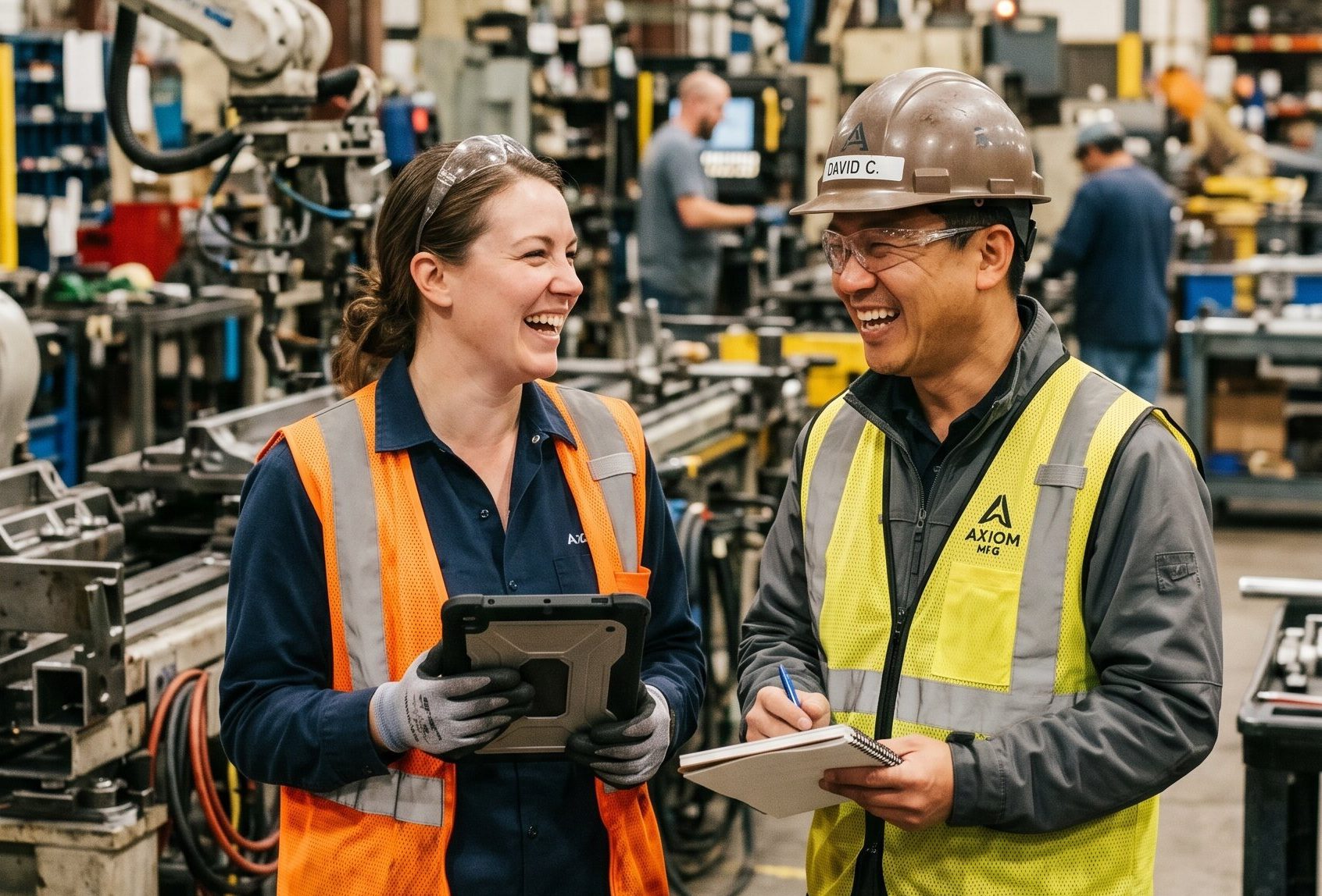 Construction and manufacturing setting